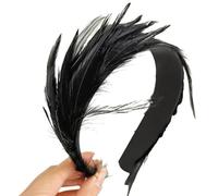 Serre-tête bibi français Derby pour femme - Accessoire vintage élégant pour jeu de rôle