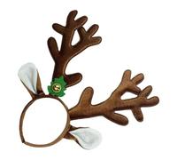 Serre-tête bois de cerf - Coiffe de Noël pour cosplay | Cerceau de vacances | Pour adultes, créateurs de contenu de scène, événements à thème, fêtes costumées, photographie, fabrication de films