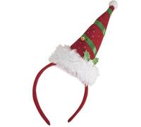 Serre-Tête Bonnet De Noël - Ptit Clown - Mixte - Rouge - Taille Unique - Polyester Multicolore