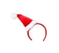 serre-tête bonnet rouge pompon mère noël adulte - 13426