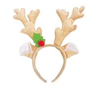 Serre Tete Cerf, Accessoire De Noel Rennes Bandeaux Noël, Bandeau Décoratif Festif, Serre TêTe Noel, Christmas Decorations aux Cadeaux de Fête pour Femmes, Filles et Enfants