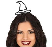 SERRE-TÊTE CHAPEAU DE SORCIÈRE STRASS ADULTE