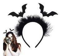 Serre-tête Chauve-souris Enfant Couvre-chef Effrayant Pour Fête | Accessoires de Cheveux Chauve-Souris pour Bal Masqué Spectacle Scénique Costume Carnaval Vacances Célébration Festival Fête