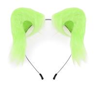 Serre-tête confortable avec oreilles de chat en fourrure artificielle, décoration pour spectacles sur scène, jeu de rôle, événement de jeu de rôle