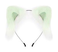 Serre-tête confortable avec oreilles de chat en fourrure artificielle, décoration pour spectacles sur scène, jeu de rôle, événement de jeu de rôle