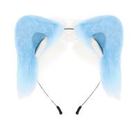 Serre-tête confortable avec oreilles de chat en fourrure artificielle, décoration pour spectacles sur scène, jeu de rôle, événement de jeu de rôle