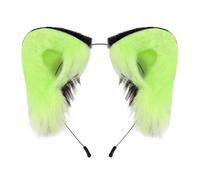 Serre-tête confortable avec oreilles de chat en fourrure artificielle, décoration pour spectacles sur scène, jeu de rôle, événement de jeu de rôle