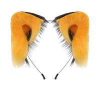 Serre-tête confortable avec oreilles de chat en fourrure artificielle, décoration pour spectacles sur scène, jeu de rôle, événement de jeu de rôle