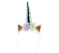 Serre-tête corne licorne adulte modèle 1 accessoire cosplay carnaval halloween qualité arc-en-ciel idée cadeau féerique