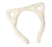 Serre-tête créatif imprimé léopard doux oreilles de chaton en peluche douce pour femmes, hommes, adolescents