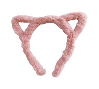Serre-tête créatif imprimé léopard doux oreilles de chaton en peluche douce pour femmes, hommes, adolescents