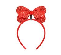 Serre-tête cœur à paillettes pour Saint-Valentin, anniversaire, fête