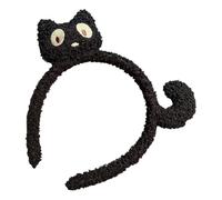 Serre-tête de chat en peluche - Bandeau avec oreilles de lapin de dessin animé mignon, design de visage de maquillage polyvalent | Accessoire de lavage multifonctionnel pour femmes et filles d'hiver