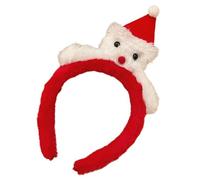 Serre-tête de costume de Noël, chapeau de Père Noël, chapeau de Père Noël, accessoires de fête de Noël, serre-tête cadeau en bois de bois