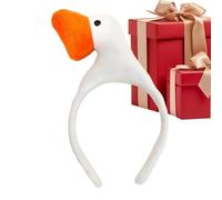 Serre-Tête de Maquillage, Couvre-chef avec un Design Mignon d'Oie, Bandeaux pour le Lavage du Visage, pour Filles Adolescents Adultes Fête Voyage Sport Sortie Anniversaire