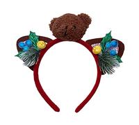 Serre-tête de Noël avec aiguilles de pin et pommes de pin - Serre-tête de Noël - Ours de Noël - Serre-tête pour carnaval, fête de Noël