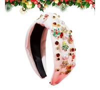 Serre-tête de Noël élégant pour Noël, ensemble d'accessoires de cheveux pour filles, femmes et filles - Accessoire de costume élégant pour mariage, fête, séance photo, service à l'église et événement