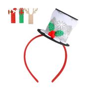 Serre-tête de Noël pour enfants - 21 x 13,1 x 2 cm Accessoire de fête élastique pour fêtes de Noël, accessoire de costume mignon pour filles, costume de Noël pour garçons | Spectacle cosplay événement