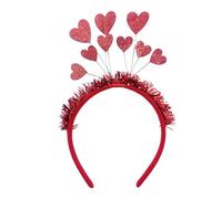 Serre-tête de Saint-Valentin en forme de cœur | Joli bandeau d'amour | Accessoires pour cheveux de fête | Bandeau élégant pour costume | Accessoires photographiques pour rendez-vous | Carnaval, bal