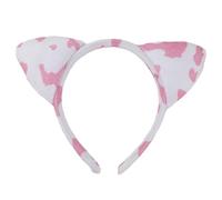 Serre-tête de vache moderne et corne de vache explications de cheveux en tissu confortable ornement de cheveux pour enfants adolescents et ventilateurs