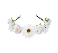 Serre-tête décoratif en forme de tournesol - Couleur vive - Pour carnaval, bal masqué et fête à thème