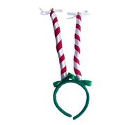 Serre-tête délicat de Noël rayé confortable pour enfants et adultes