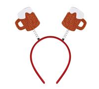 Serre-tête Dirndl - Accessoire pour la fête de la bière - Pour femme et fille - Rétro et élégant - Bord large - Pour les fêtes et le quotidien
