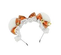 Serre-tête doux et confortable avec oreilles d'ours en peluche pour femmes et enfants