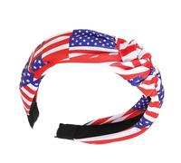 Serre-tête drapeau américain | 4 juillet patriotique - Décorations de cheveux douces pour yoga, entraînement, maquillage, travaux ménagers, plage