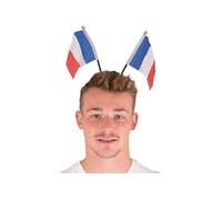 Serre-tête drapeau tricolore France bleu, blanc et rouge (x1) REF/18102 - ptit clown tricolore: bleu, blanc et rouge France