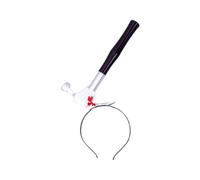 Serre-tête effrayant pour Halloween, bal masqué, accessoire de coiffe | Couvre-chef pour adolescents et adultes - Carnaval - Performance sur scène, fête, cinéma, bal masqué, école