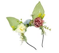 Serre-tête élastique avec oreilles de lapins - Pour fêtes et cosplay