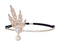 Serre-tête élastique avec strass - Bijou de cheveux pour femme