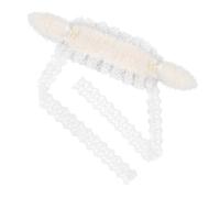 Serre-tête élégant avec lapins blancs pour bal de fin d'année, anniversaire, Halloween, nœuds