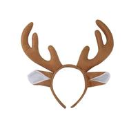 Serre-tête élégant avec oreilles de renne de Noël - Taille réglable - Bandeau doux avec oreilles de cerf