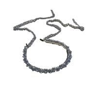 Serre-tête élégant avec pampilles en cristal - Accessoire de cheveux tendance pour mariages, bals, fêtes, mariages