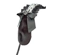 Serre-tête élégant en cristal avec oreilles de lapins réglables et respirants, accessoire pour cheveux pour femmes, mariages, fêtes