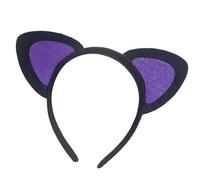 Serre-tête élégant en forme d'oreille de chat pour cosplay, fête, anniversaire, rassemblement, bal masqué, décoration de cheveux, pince à cheveux pour enfants