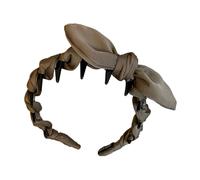 Serre-tête élégant en tissu avec nœuds et oreilles de lapins - Léger et confortable - Accessoire de cheveux pour femmes et filles - Utilisation quotidienne