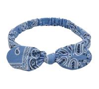 Serre-tête élégant et noué avec oreilles de lapin, pour maquillage, tenue décontractée, bandeau de maquillage