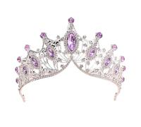 Serre-tête élégant pour mariée - Accessoire portable pour améliorer les styles de mariages, bals et réveillon spécial, M, Alliage, Pas de gemme
