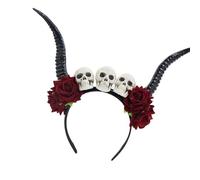 Serre-tête en corne antilope pour femme - Ajustement sécurisé - Accessoire de costume sur le thème du diable - Accessoire léger pour cosplay