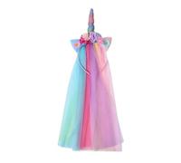 Serre-tête en corne arc-en-ciel pour Halloween, fête d'Halloween, accessoires photo, accessoires de cosplay, d'anniversaire