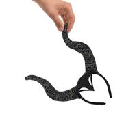 Serre-tête en corne de bœuf pour Halloween - Accessoires pour cheveux pour filles et femmes - Pour fêtes de fin d'année