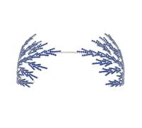 Serre-tête en cristal scintillant pour femme - Élégant serre-tête de vigne - Accessoire de scène