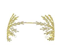Serre-tête en cristal scintillant pour femme - Élégant serre-tête de vigne - Accessoire de scène