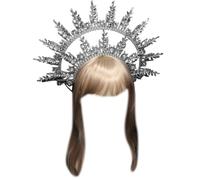 Serre-tête en cristal vintage pour concours de beauté, accessoires de cheveux pour mariage, accessoires photo de mariée