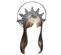 Serre-tête en cristal vintage pour concours de beauté, accessoires de cheveux pour mariage, accessoires photo de mariée