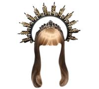 Serre-tête en cristal vintage pour concours de beauté, accessoires de cheveux pour mariage, accessoires photo de mariée