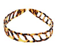 Serre-tête en écaille de tortue française en acétate de celluloïd, antidérapant, accessoire de cheveux pour femme